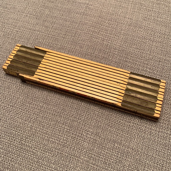 LUFKIN RED END EXTENSION Ruler X46F Made In USA Great Condition - Picture 8 of 12